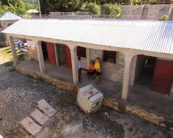 The first section of the school