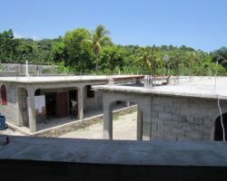 Cement roof completed